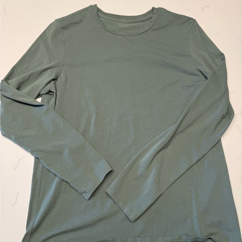 Lululemon Organic Cotton Crewneck Long Sleeve M